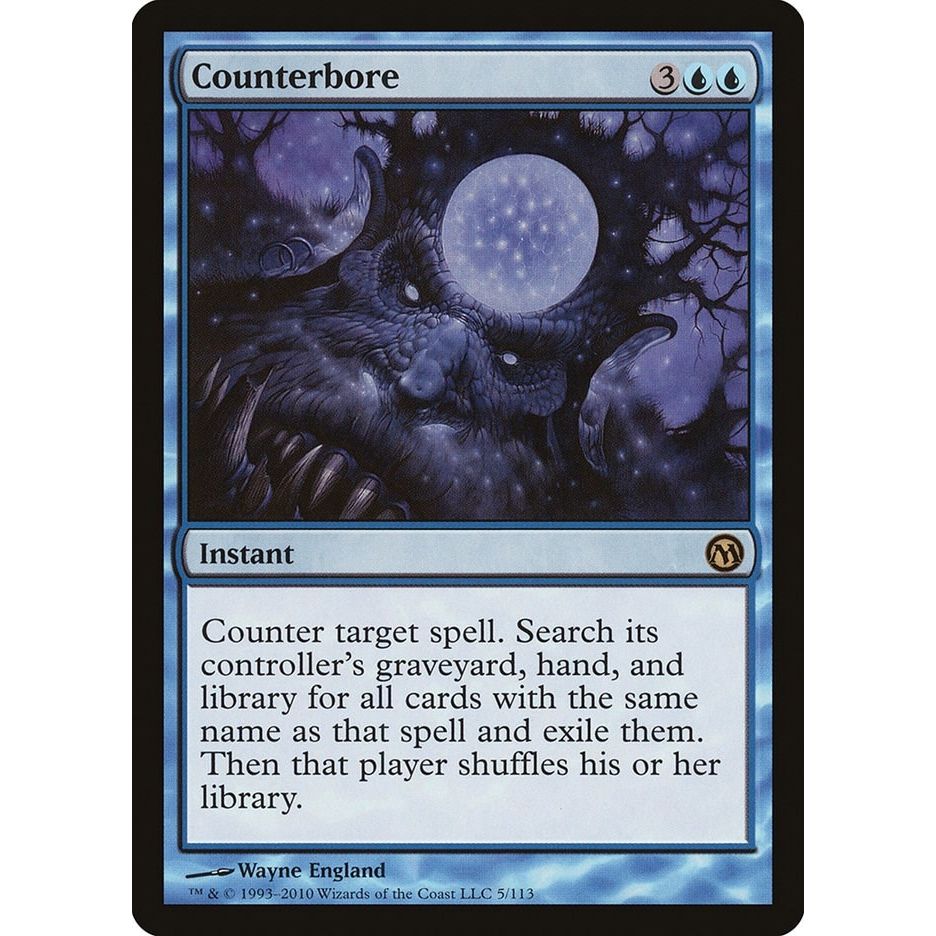 Image for Counterbore (5) (DPA) - Magic: The Gathering