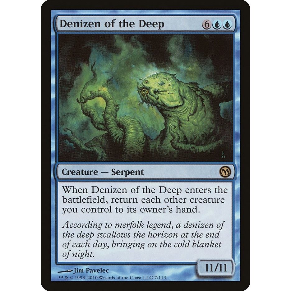 Image for Denizen of the Deep (7) (DPA) - Magic: The Gathering