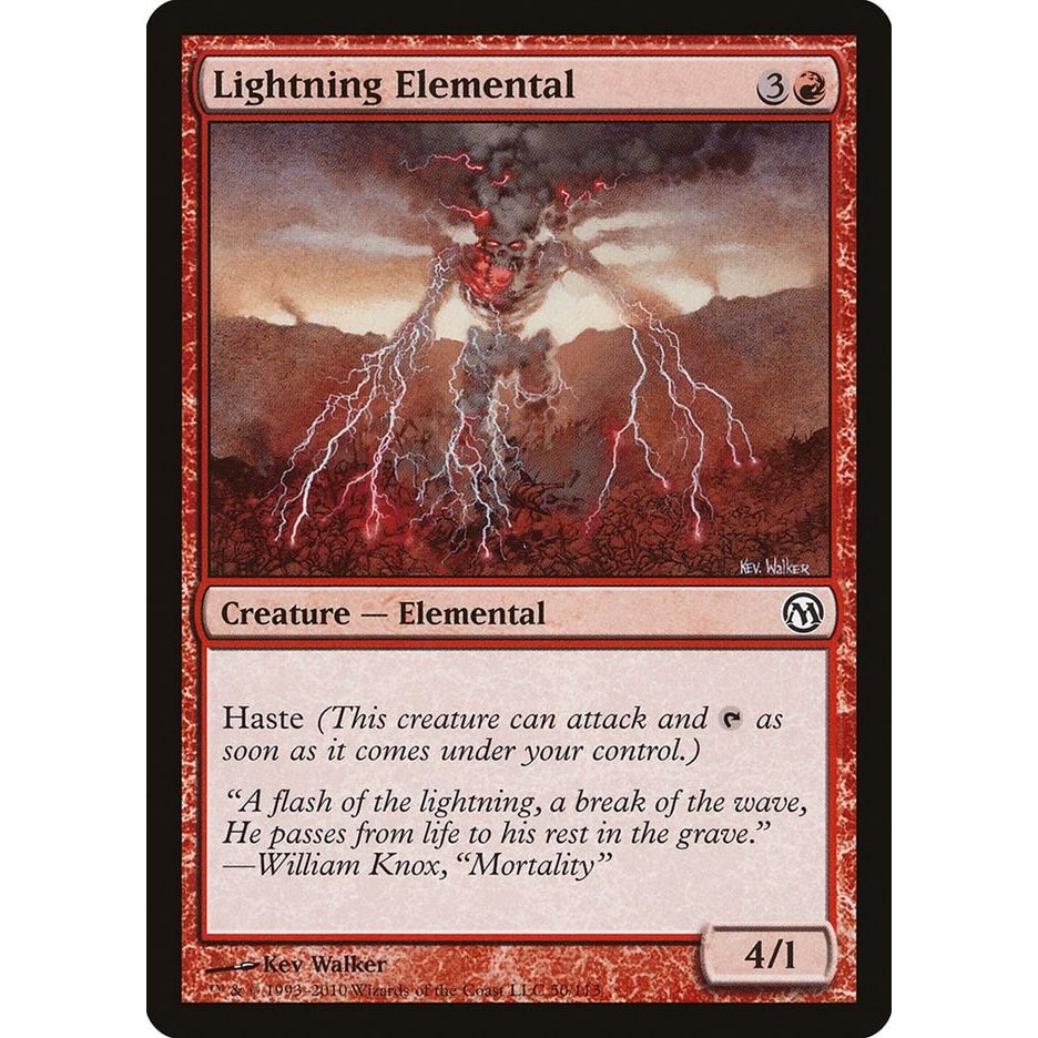 Image for Lightning Elemental (50) (DPA) - Magic: The Gathering