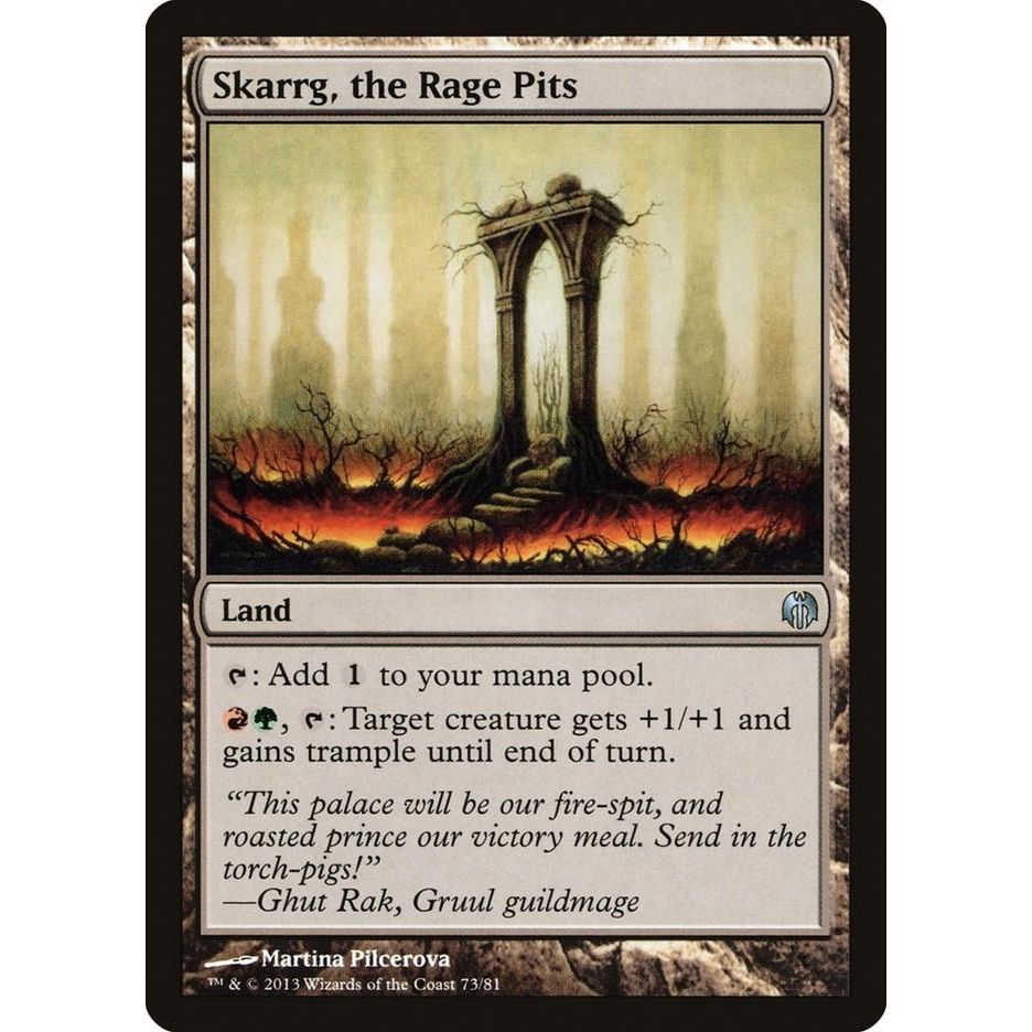 Image for Skarrg, the Rage Pits (73) (DDL) - Magic: The Gathering