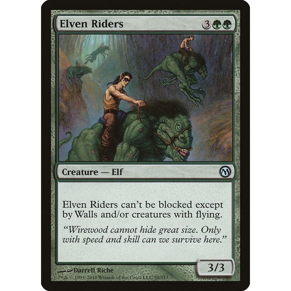 Image for Elven Riders (59) (DPA) - Magic: The Gathering