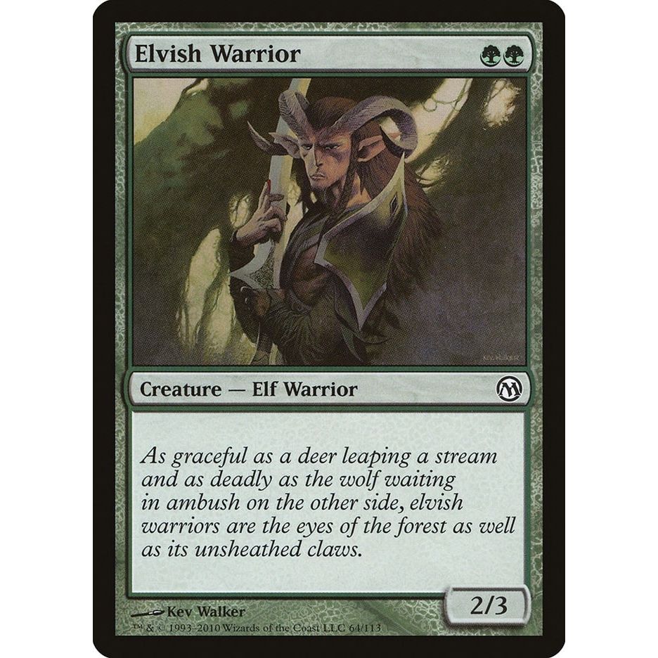 Image for Elvish Warrior (64) (DPA) - Magic: The Gathering