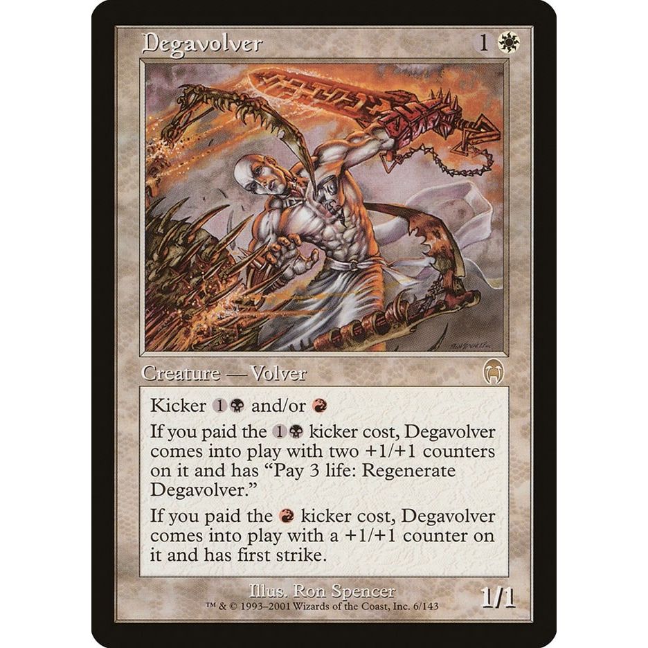 Image for Degavolver (6) (APC) - Magic: The Gathering