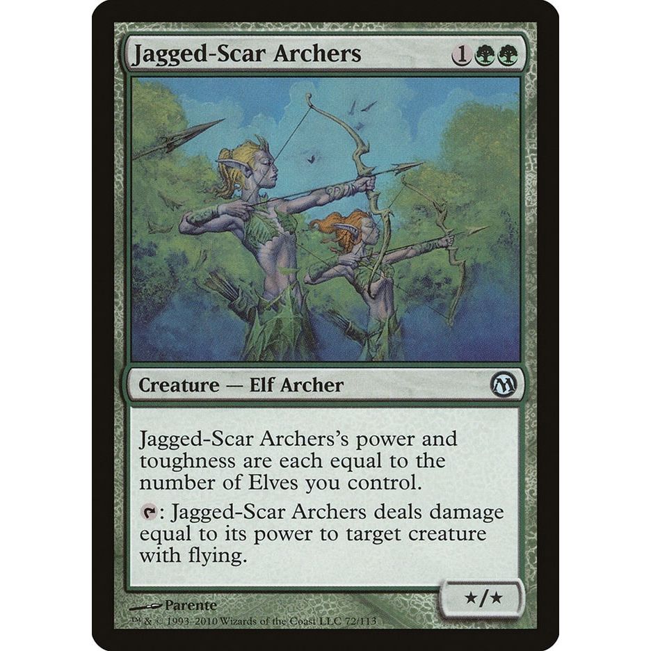 Image for Jagged-Scar Archers (72) (DPA) - Magic: The Gathering
