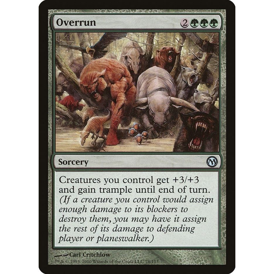 Image for Overrun (78) (DPA) - Magic: The Gathering