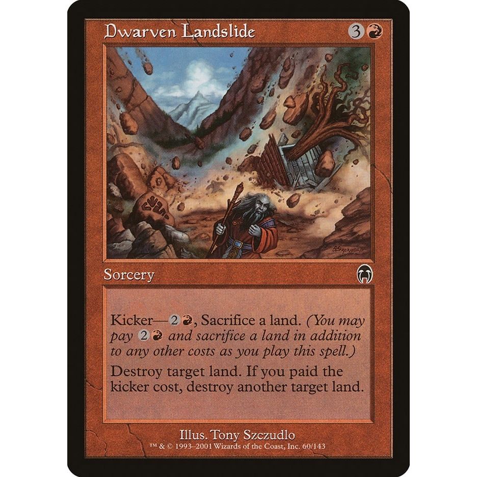 Image for Dwarven Landslide (60) (APC) - Magic: The Gathering