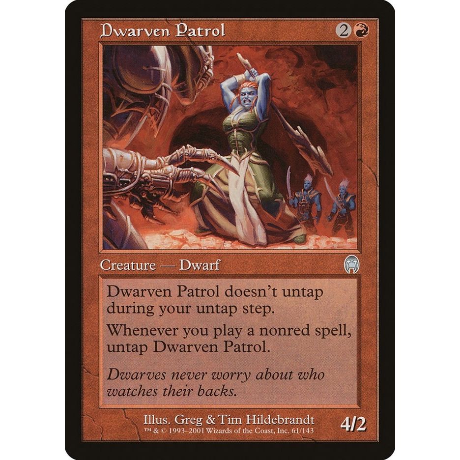 Image for Dwarven Patrol (61) (APC) - Magic: The Gathering