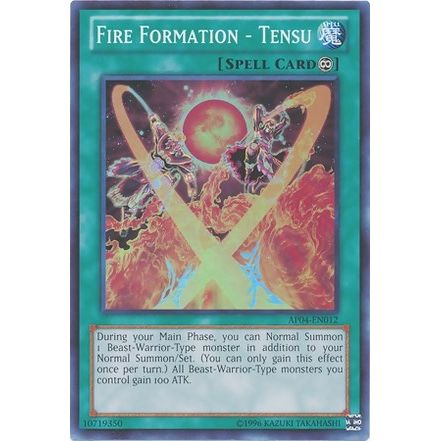 Image for Fire Formation - Tensu (AP04-EN012) (AP04) - YuGiOh