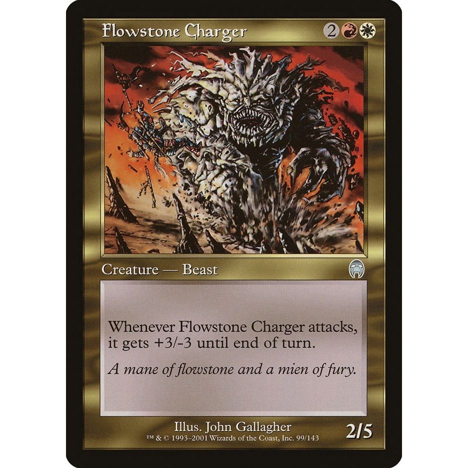 Image for Flowstone Charger (99) (APC) - Magic: The Gathering