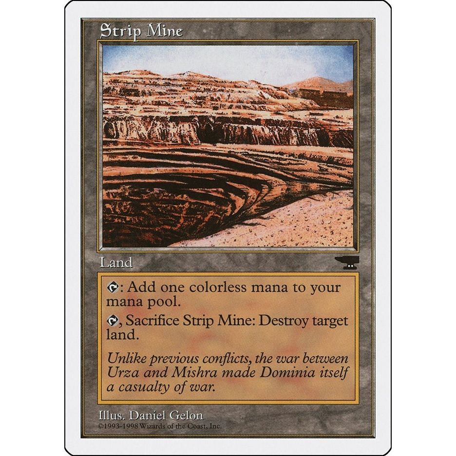 Image for Strip Mine (5) (ATH) - Magic: The Gathering