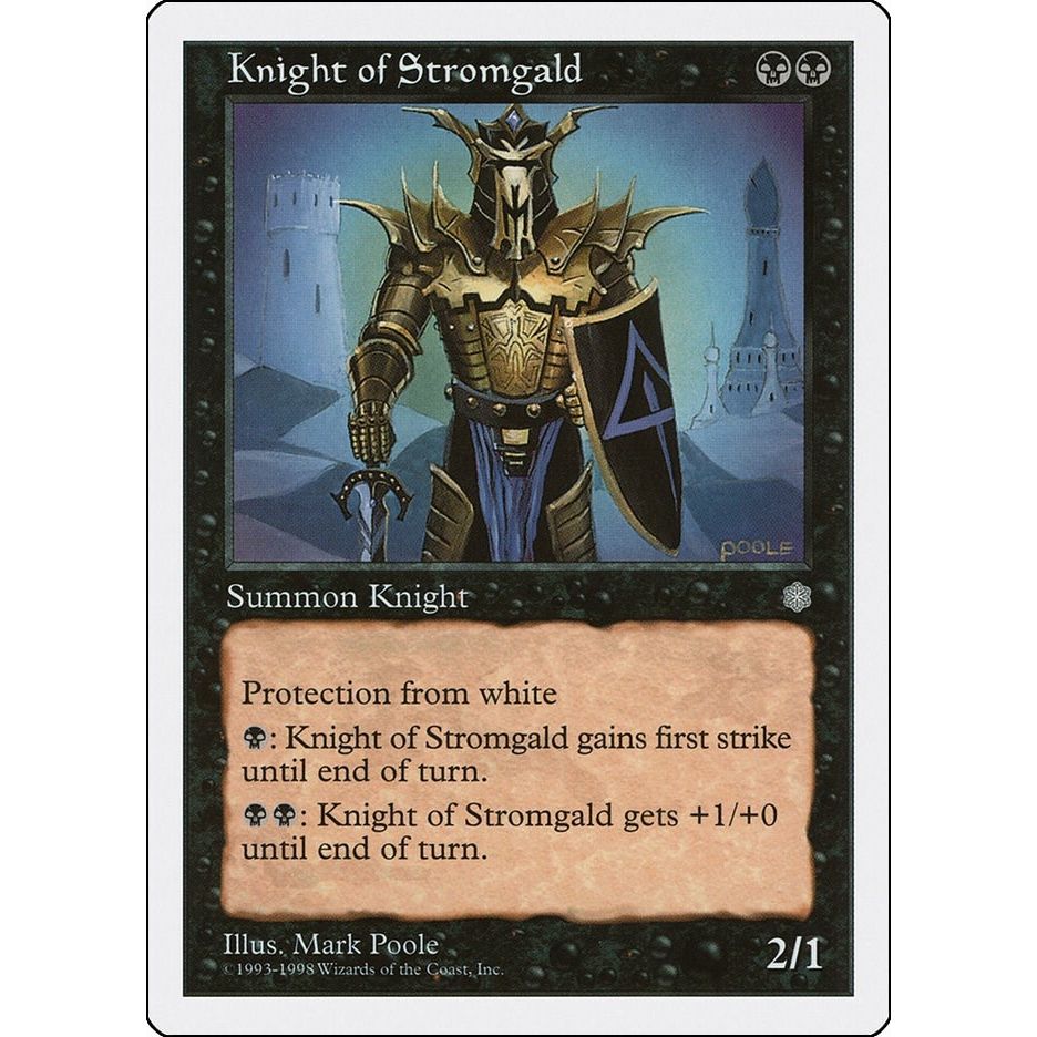 Image for Knight of Stromgald (9) (ATH) - Magic: The Gathering