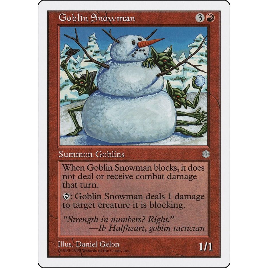 Image for Goblin Snowman (15) (ATH) - Magic: The Gathering