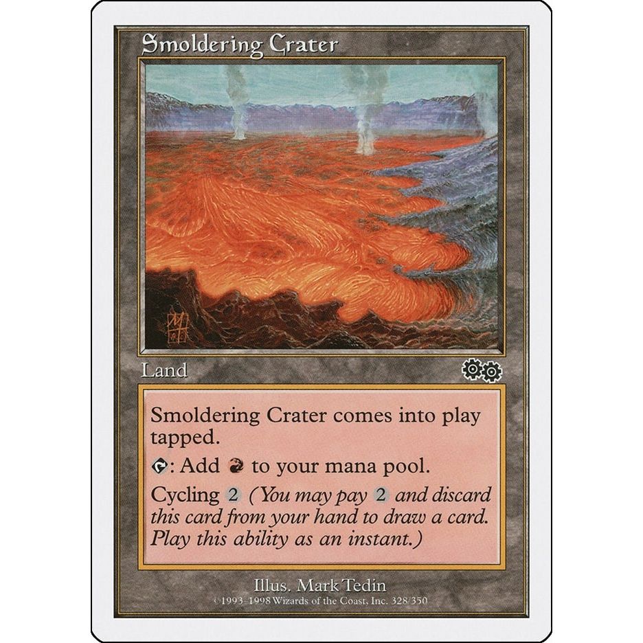 Image for Smoldering Crater (328) (ATH) - Magic: The Gathering