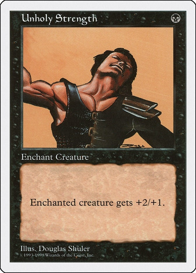 Image for Unholy Strength (26) - Magic: The Gathering