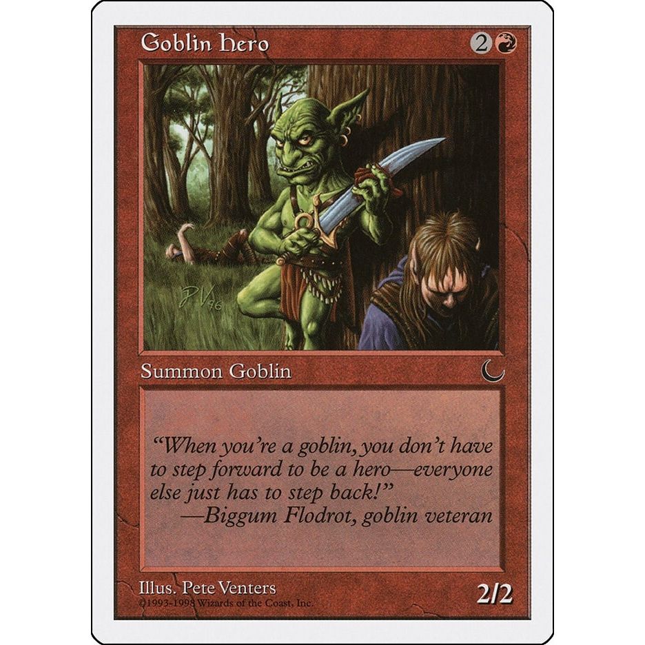 Image for Goblin Hero (30) (ATH) - Magic: The Gathering