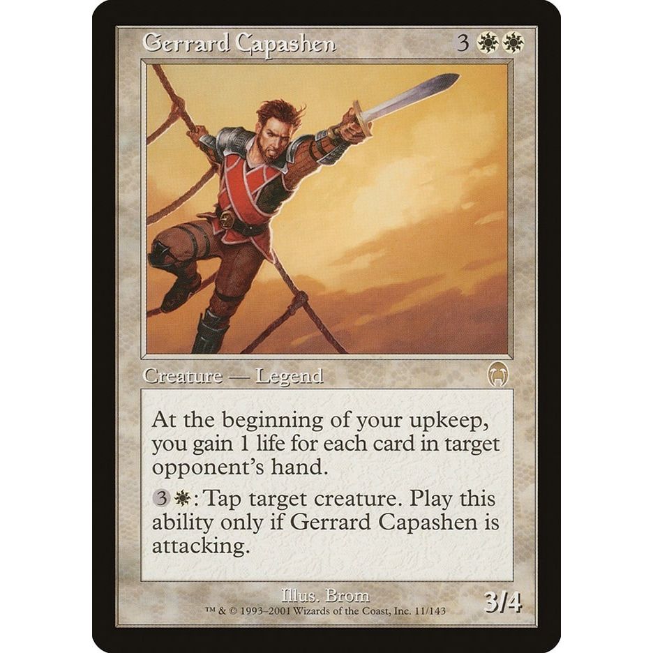 Image for Gerrard Capashen (11) (APC) - Magic: The Gathering