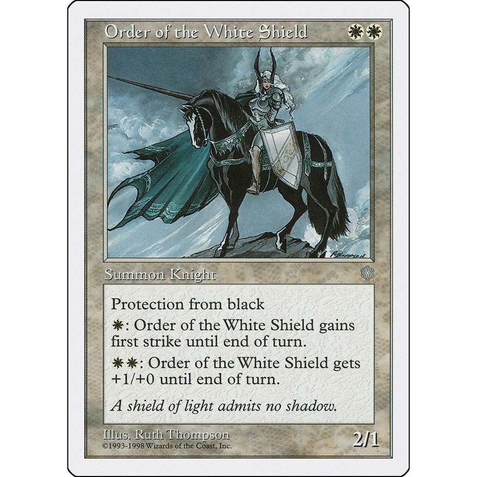 Image for Order of the White Shield (55) (ATH) - Magic: The Gathering