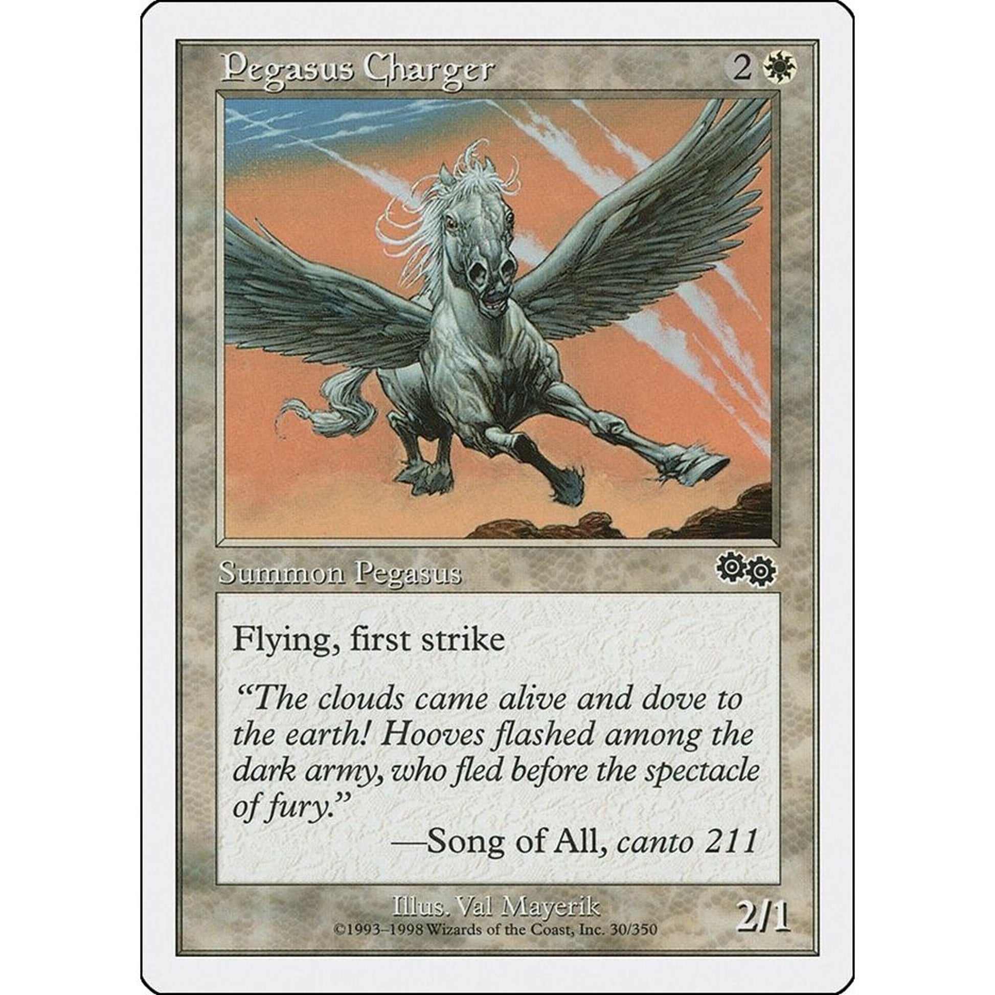 Image for Pegasus Charger (30) (ATH) - Magic: The Gathering