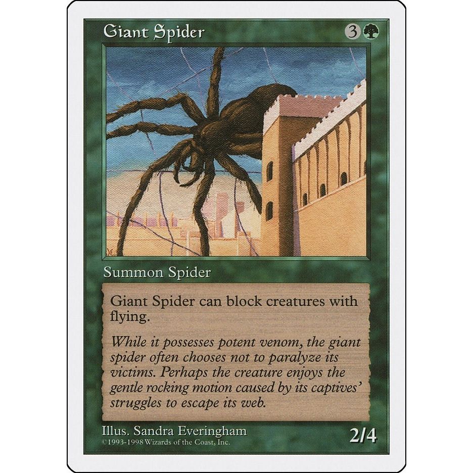 Image for Giant Spider (67) (ATH) - Magic: The Gathering