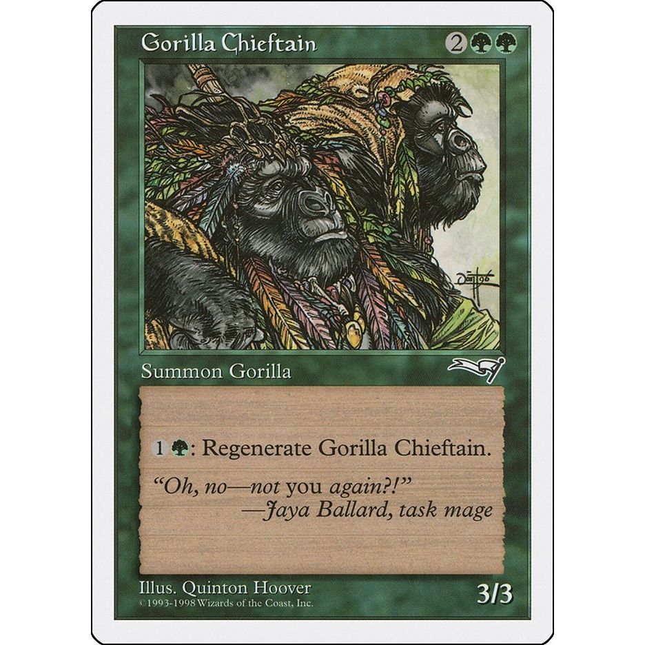 Image for Gorilla Chieftain (68) (ATH) - Magic: The Gathering