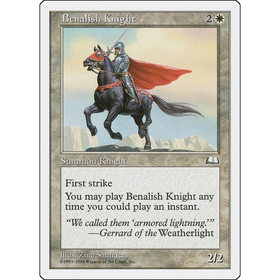 Image for Benalish Knight (73) (ATH) - Magic: The Gathering