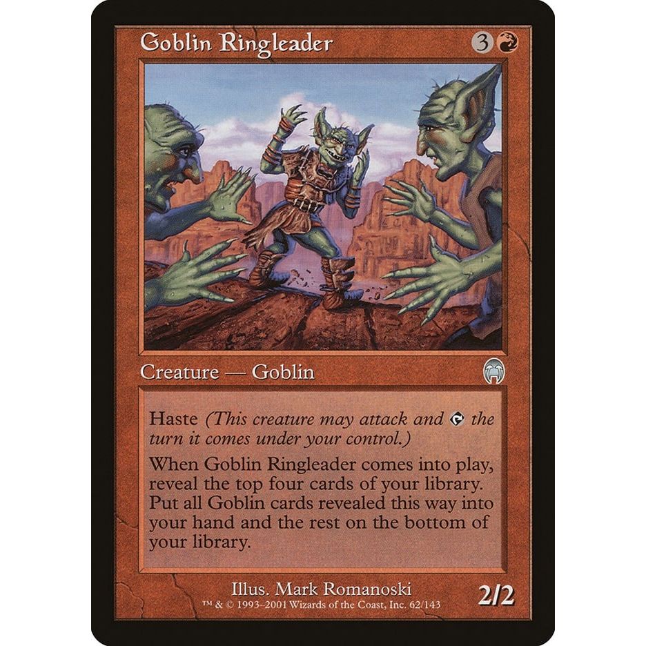 Image for Goblin Ringleader (62) (APC) - Magic: The Gathering