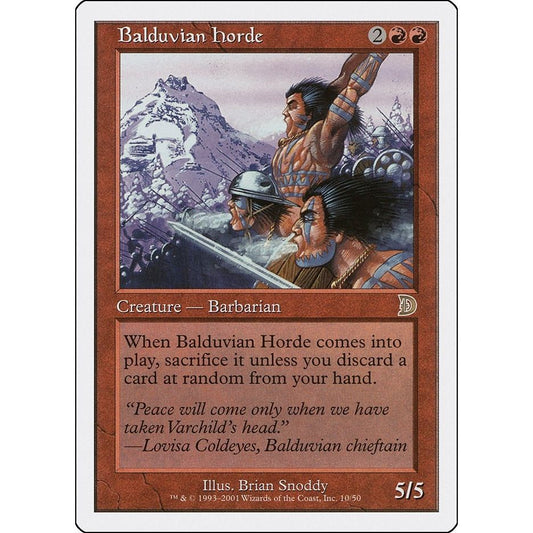 Image for Balduvian Horde (10) (DKM) - Magic: The Gathering