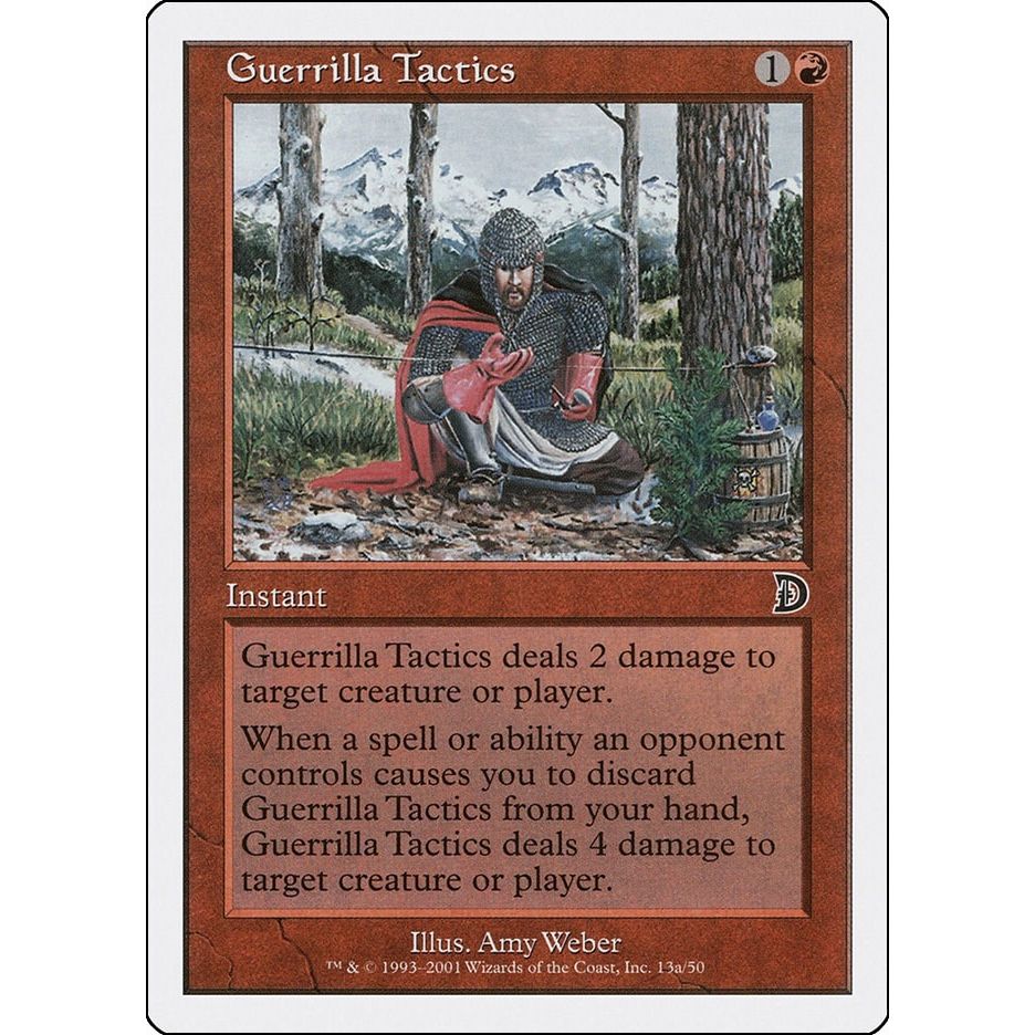 Image for Guerrilla Tactics (13a) (13a) (DKM) - Magic: The Gathering