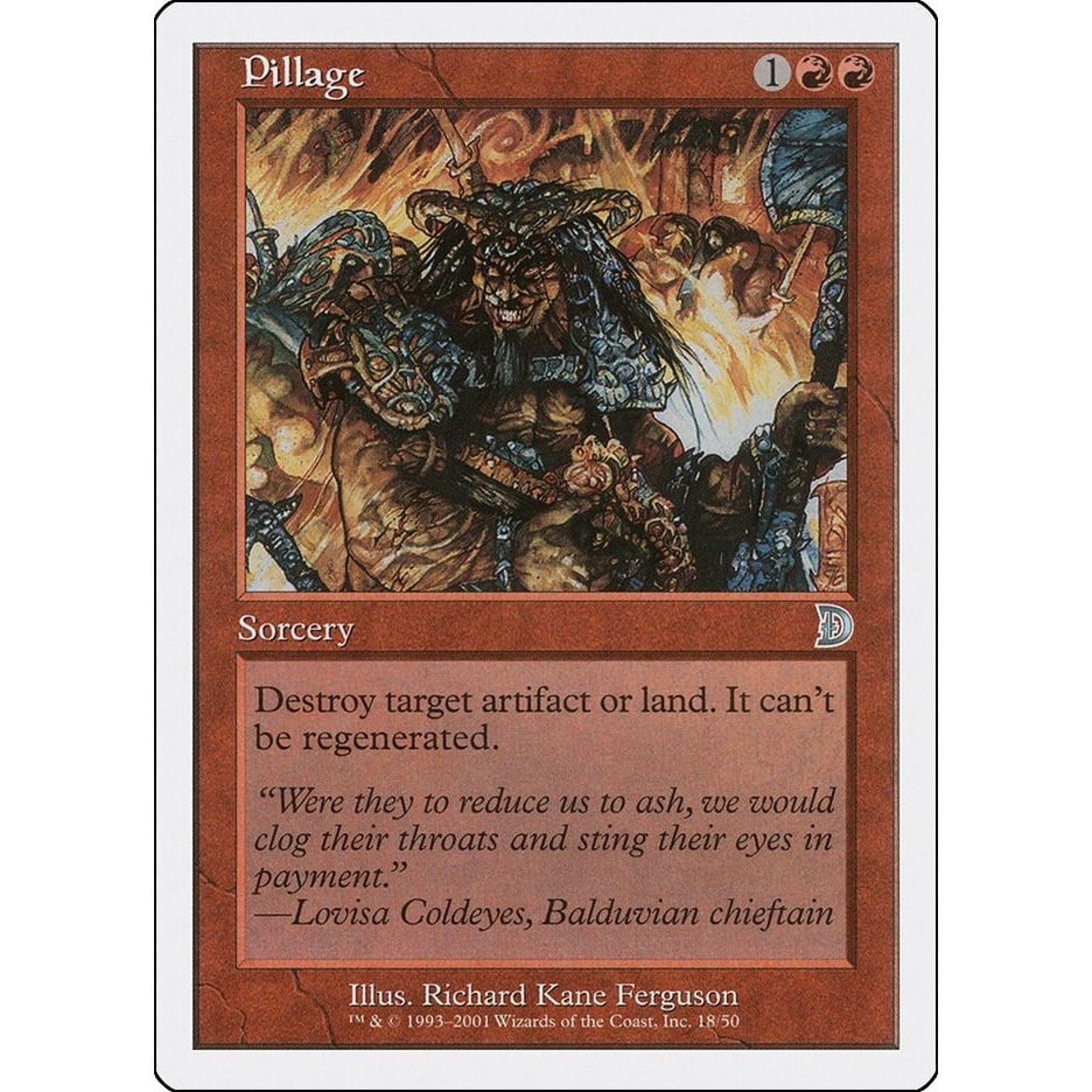 Image for Pillage (18) (DKM) - Magic: The Gathering