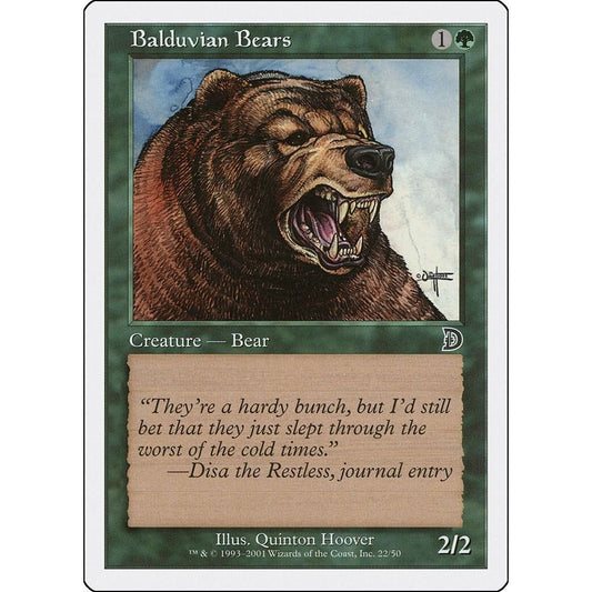 Image for Balduvian Bears (22) (DKM) - Magic: The Gathering