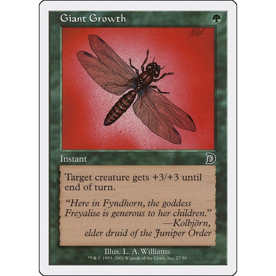 Image for Giant Growth (27) (DKM) - Magic: The Gathering