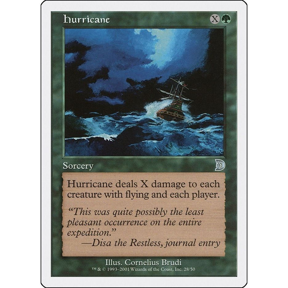 Image for Hurricane (28) (DKM) - Magic: The Gathering
