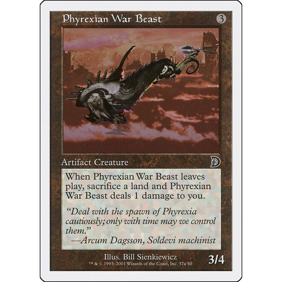 Image for Phyrexian War Beast (37a) (37a) (DKM) - Magic: The Gathering