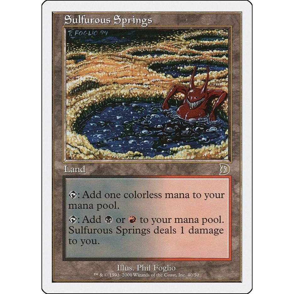 Image for Sulfurous Springs (40) (DKM) - Magic: The Gathering