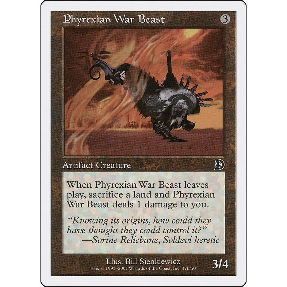 Image for Phyrexian War Beast (37b) (37b) (DKM) - Magic: The Gathering