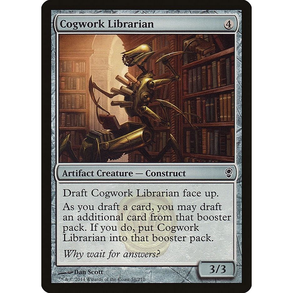 Image for Cogwork Librarian (58) (CNS) - Magic: The Gathering