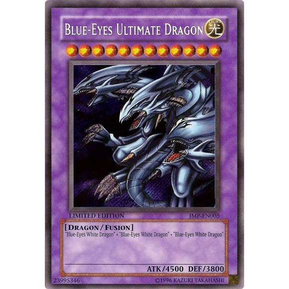 Image for Blue-Eyes Ultimate Dragon (Secret) (JMP-EN005) (SJMP) - YuGiOh