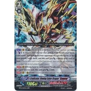 Image for Eradicator, Vowing Saber Dragon "Reverse" (BT12/003EN) (BT12) - Cardfight Vanguard