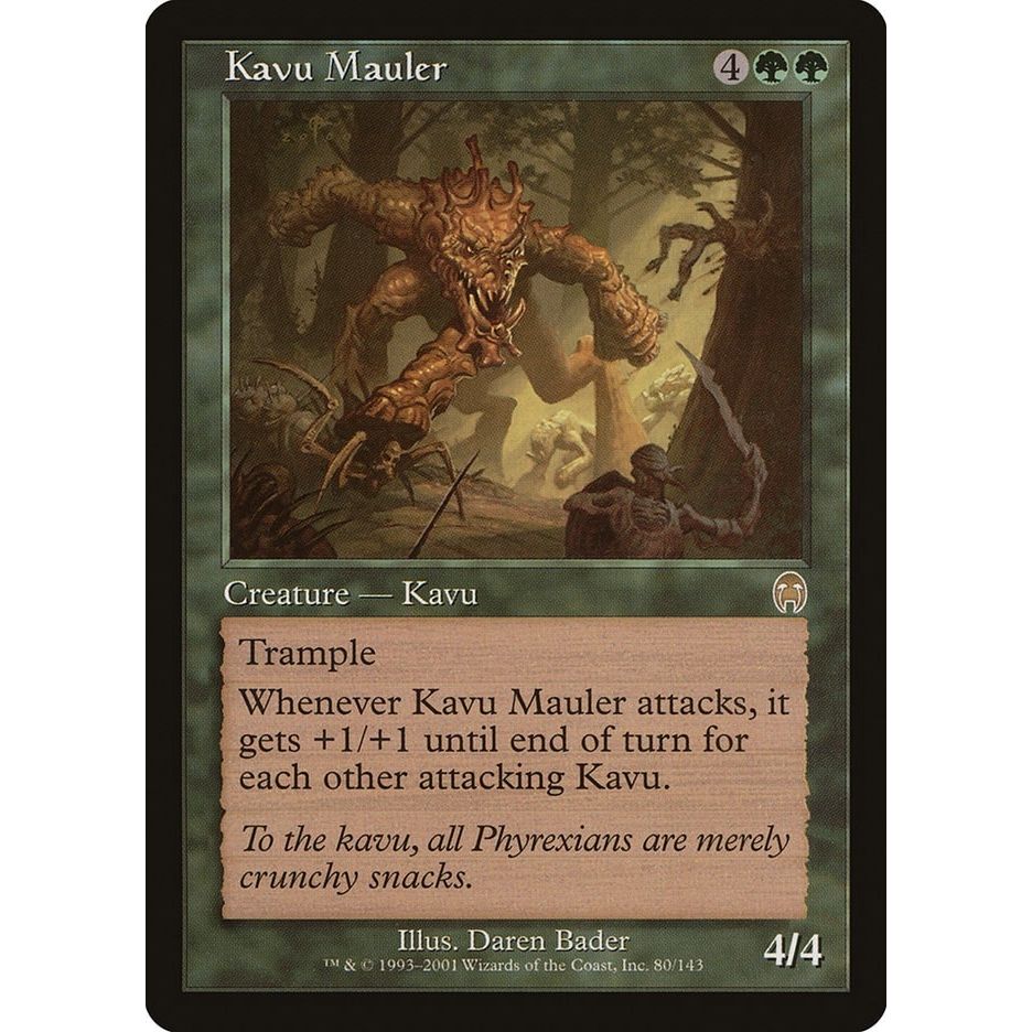Image for Kavu Mauler (80) (APC) - Magic: The Gathering