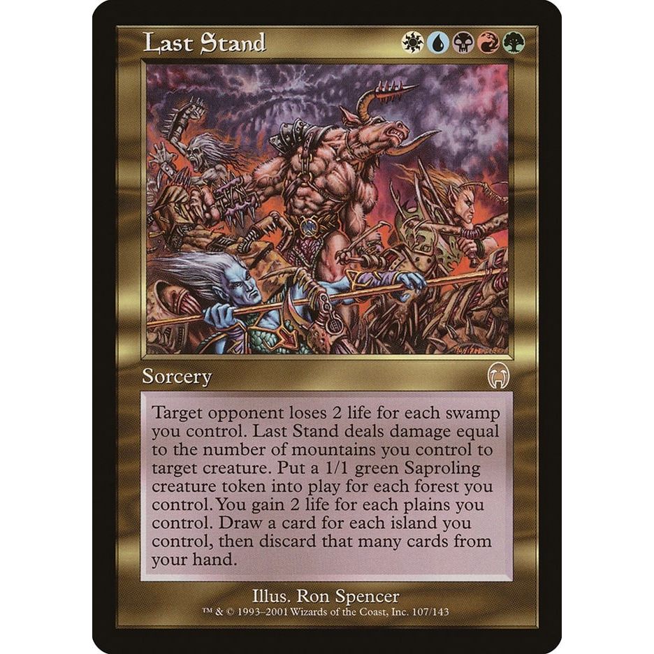 Image for Last Stand (107) (APC) - Magic: The Gathering