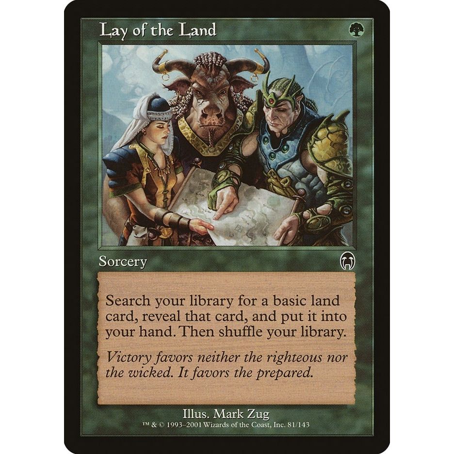 Image for Lay of the Land (81) (APC) - Magic: The Gathering