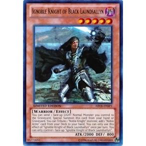 Image for Ignoble Knight of Black Laundsallyn (ABYR-ENSP1) (ABYR-ENSP1) (ABYR) - YuGiOh