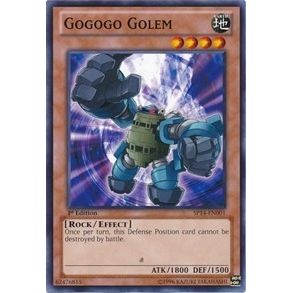 Image for Gogogo Golem (SP14-EN001) (SP14) - YuGiOh