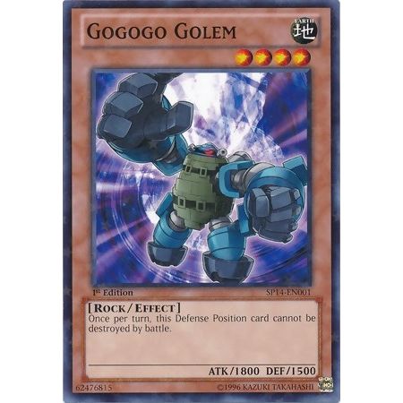 Image for Gogogo Golem (Starfoil) (SP14-EN001) (SP14) - YuGiOh
