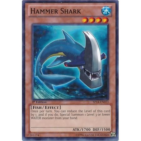 Image for Hammer Shark (Starfoil) (SP14-EN013) (SP14) - YuGiOh