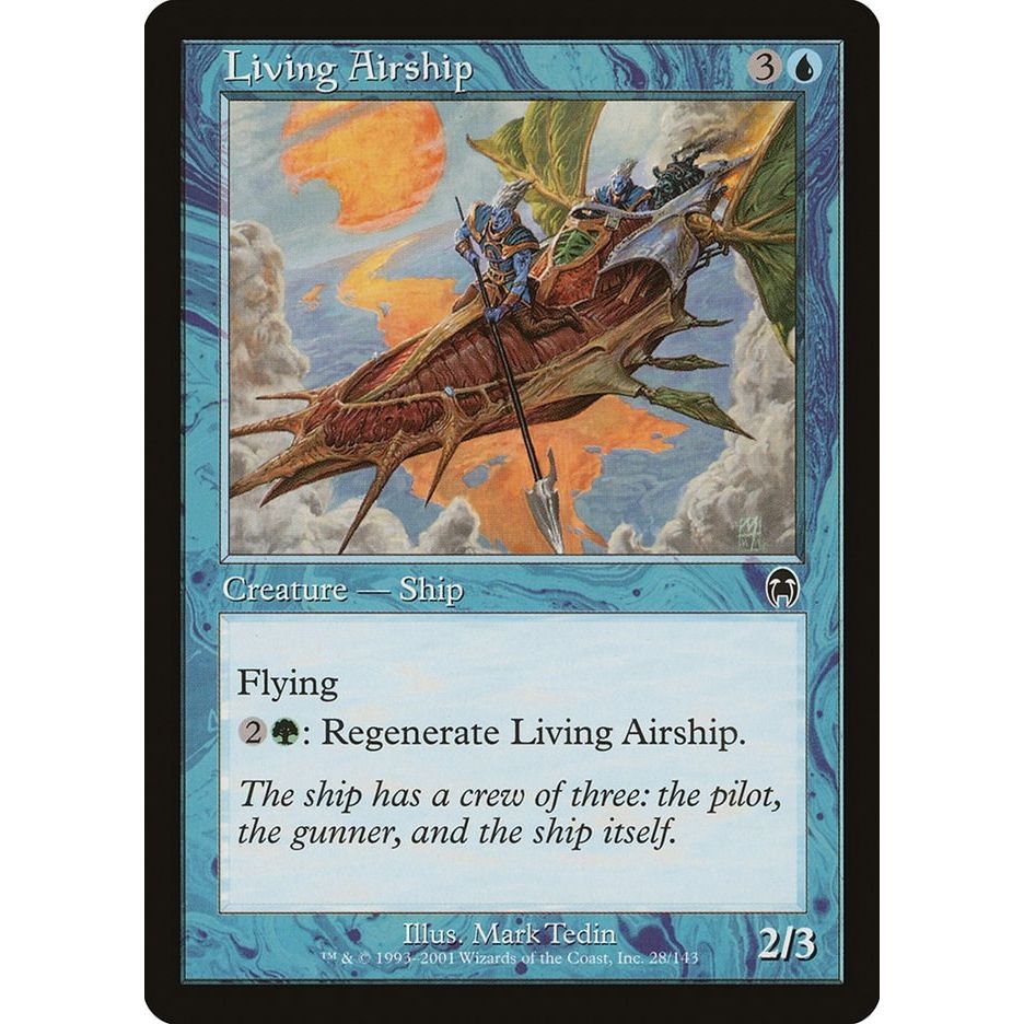 Image for Living Airship (28) (APC) - Magic: The Gathering