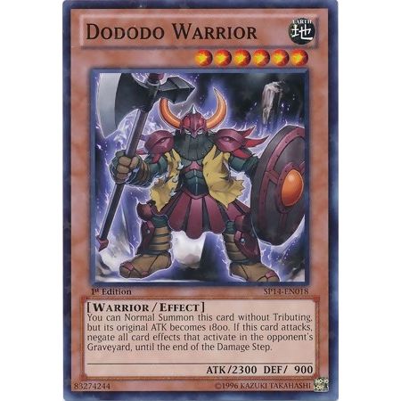 Image for Dododo Warrior (Starfoil) (SP14-EN018) (SP14) - YuGiOh