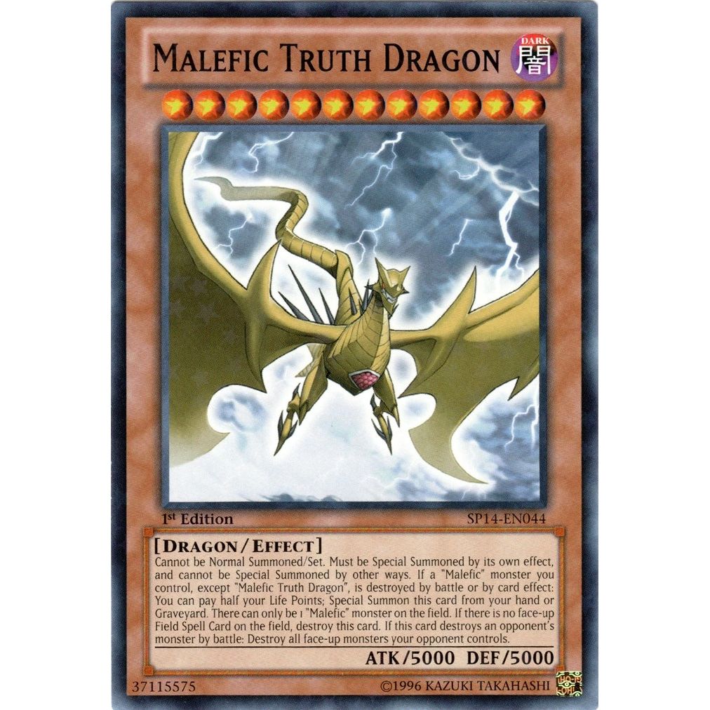 Image for Malefic Truth Dragon (Starfoil) (SP14-EN044) (SP14) - YuGiOh