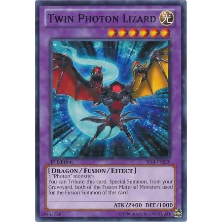Image for Twin Photon Lizard (Starfoil) (SP14-EN020) (SP14) - YuGiOh