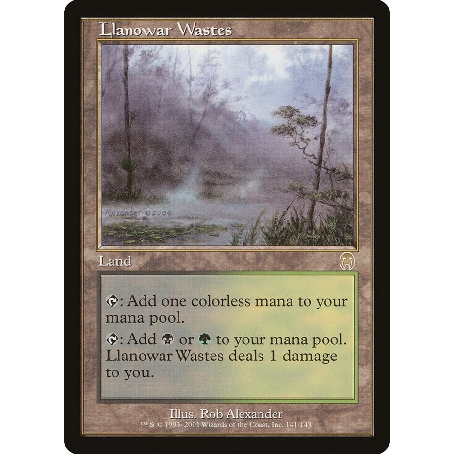 Image for Llanowar Wastes (141) (APC) - Magic: The Gathering